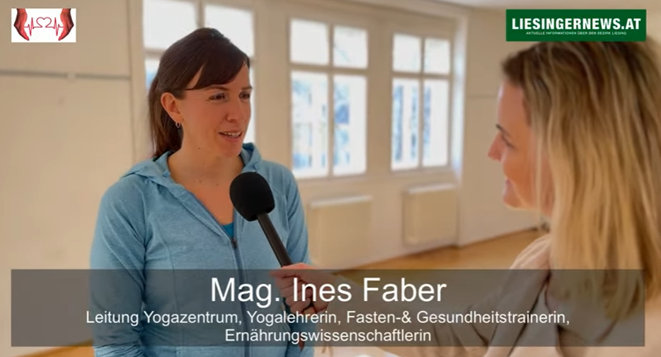 Interview mit Ines Faber- Leitung Yogazentrum Mauer
